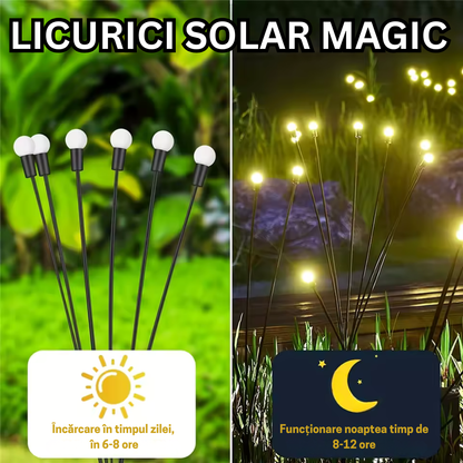 MagicLights™ - Lumini solare decorative | 8 bulbi